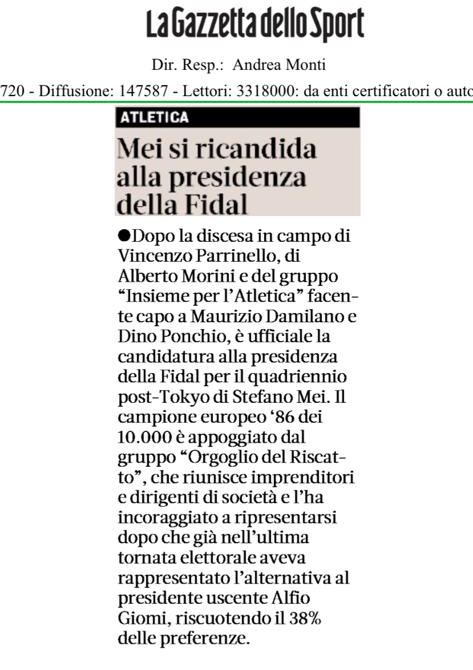 Gazzetta 14-11-19